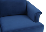 Porter Navy Velvet Sofa