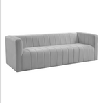 Norah Grey Velvet Sofa