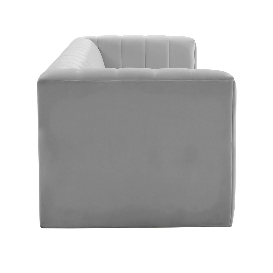 Norah shop velvet sofa