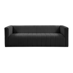 Norah Black Velvet Sofa
