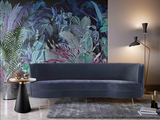 Flare Dark Grey Velvet Sofa