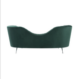 Eva Forest Green Velvet Sofa