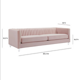 Aviator Blush Sofa