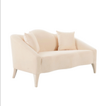 Naya Peche Velvet Loveseat