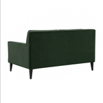 Luna Emerald Green Loveseat
