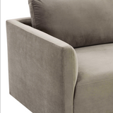 Willow Taupe Modular Loveseat
