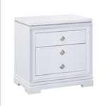 Eleanor Upholstered Tufted Bedroom Set White
