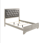 Salford Bedroom Set Metallic Sterling