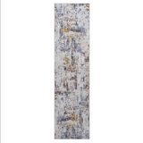 Payas Ivory Blue Runner Rug Size 2'2'' x 8'