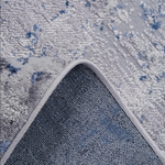 Marfi Silver Blue Rug Size 5'3'' x 7'6"