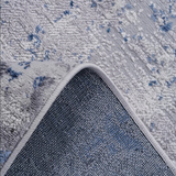 Marfi Silver Blue Rug Size 5'3'' x 7'6"