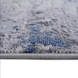 Marfi Silver Blue Rug Size 5'3'' x 7'6"