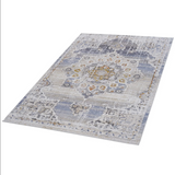 Payas Cream Gold Rug Size 6'7'' x 9'
