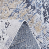 Payas Grey Blue Rug Size 6'7'' x 9'