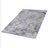 Payas Grey Blue Rug Size 6'7'' x 9'