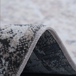 Payas Cream Anthracite Rug Size 7'9'' x 10'