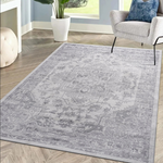 Marfi Silver Rug Size 6'7'' x 9'