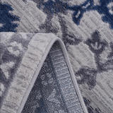 Marfi Blue Silver Rug Size 6'7''x 9'