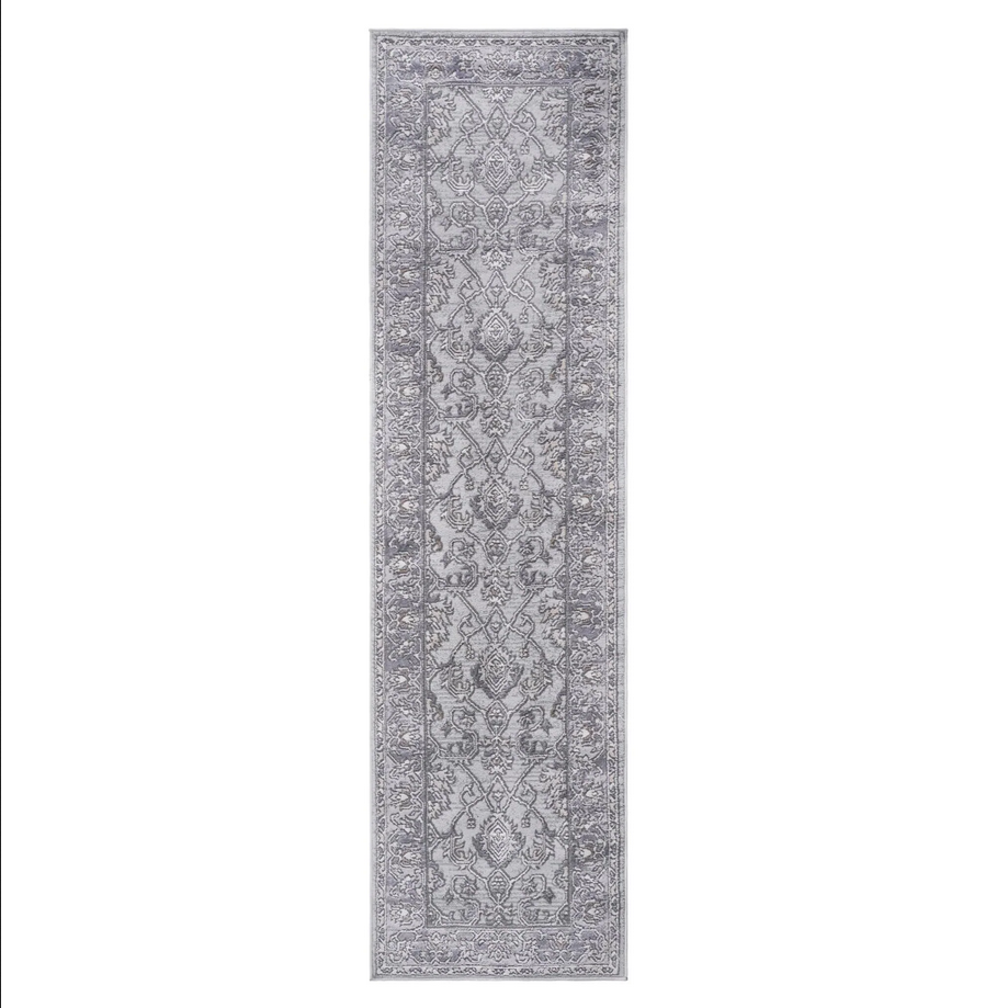 Marfi Ivory Grey Runner Rug 2'2'' x 8' - Olivia Furniture