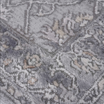 Marfi Ivory Grey Runner Rug 2'2'' x 8'