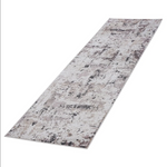 Payas Cream Brown Runner Rug Size 2'2'' x 8'