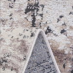 Payas Cream Brown Runner Rug Size 2'2'' x 8'