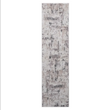 Payas Cream Brown Runner Rug Size 2'2'' x 8'