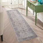 Payas Brown-Beige Runner Rug Size 2'2'' x 8'
