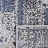 Payas Cream Blue Runner Rug Size 2'2'' x 8'