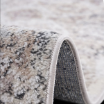 Payas Cream Anthracite Rug Size 2'2'' x 8'