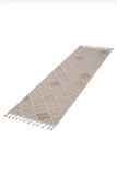 Guros Stylish and Stain Resistant Rug Cream 2'2'' x 8'