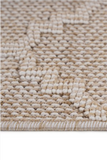 Guros Stylish and Stain Resistant Rug Cream 2'2'' x 8'