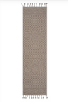 Guros Stylish and Stain Resistant Rug Beige 2'2'' x 8'