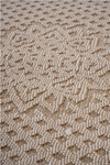 Guros Stylish and Stain Resistant Rug Beige 2'2'' x 8'