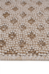 Guros Stylish and Stain Resistant Rug Beige 2'2'' x 8'