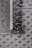 Guros Stylish and Stain Rug Gray/White 2'2'' x 8'
