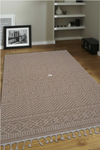 Guros Stylish and Stain Resistant Grey/White 4' x 6'2''