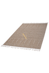 Guros Stylish and Stain Resistant Natural 4' x 6'2''