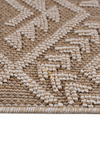 Guros Stylish and Stain Resistant Natural 4' x 6'2''