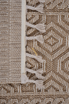 Guros Stylish and Stain Resistant Mocha 5'3'' x 7'6''