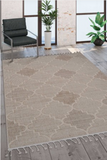 Guros Stylish and Stain Resistant Cream 5'3'' x 7'6''
