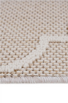 Guros Stylish and Stain Resistant Ivory 5'3'' x 7'6''