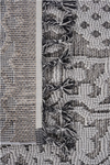 Guros Stylish and Stain Resistant Gray/White 5'3'' x 7'6''