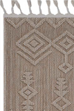 Guros Stylish and Stain Resistant Natural 6'7'' x 9'