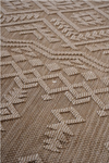 Guros Stylish and Stain Resistant Natural 6'7'' x 9'