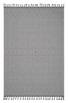 Guros Stylish and Stain Resistant White 6'7'' x 9'