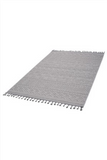 Guros Stylish and Stain Resistant White 6'7'' x 9'