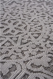 Guros Stylish and Stain Resistant Gray/White 7'9'' x 10'