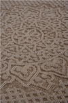 Guros Stylish and Stain Resistant Beige 7'9'' x 10'