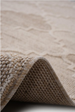 Guros Stylish and Stain Resistant Cream 7'9'' x 10'